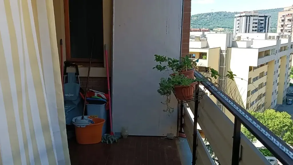 Rõdu - Rear-Facing Apartment with Balcony in Perugia