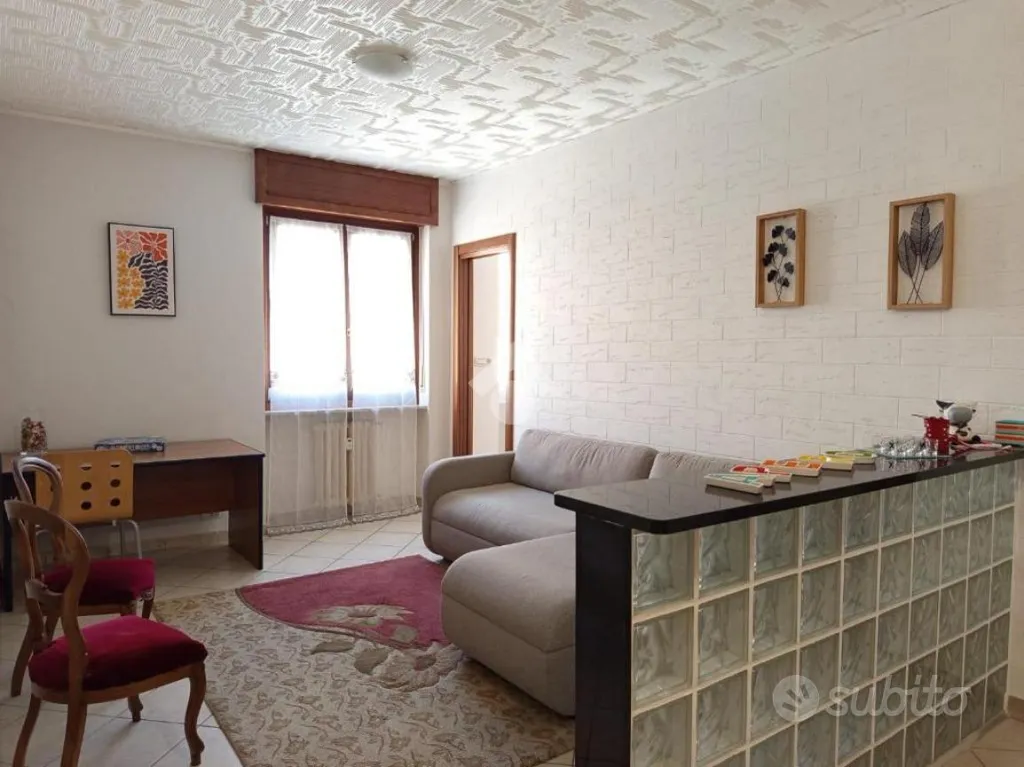 Séjour - Bright Apartment with Balcony in Aosta