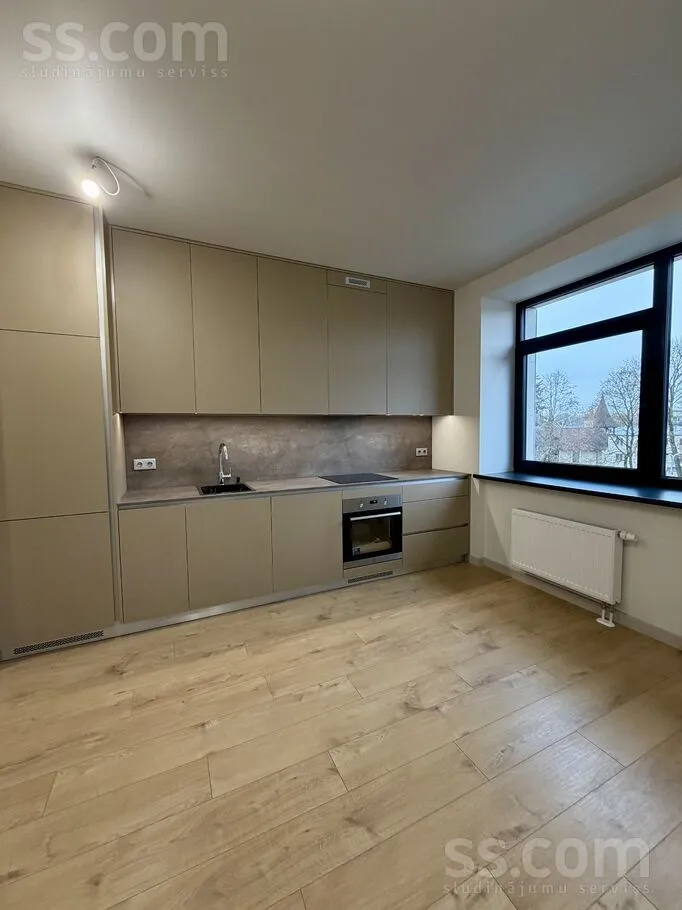 Cucina - Modern 3-Bedroom Flat with Garden in Riga