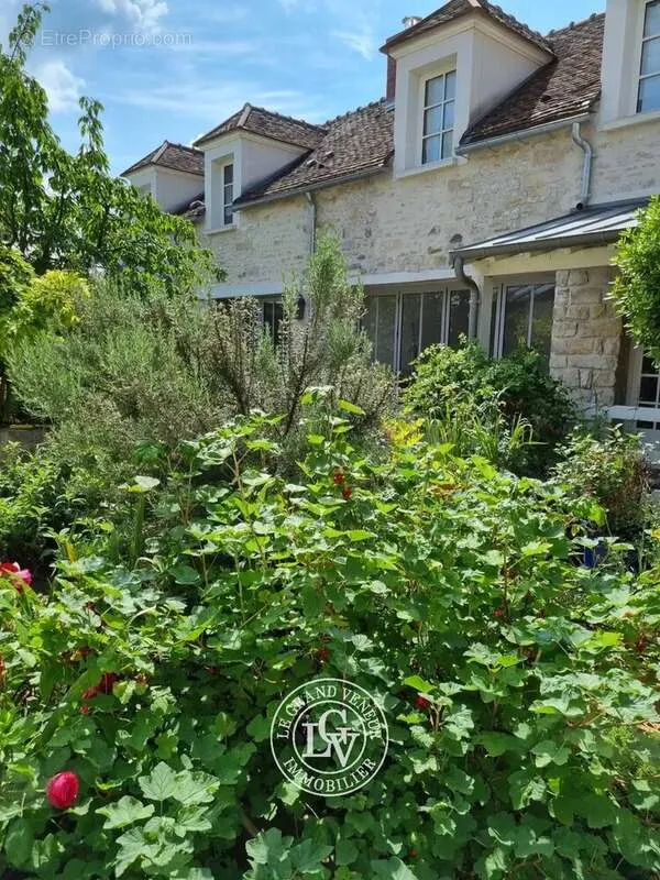 Jardin - Longère Rénovée avec Gîte Indépendant près de Fontainebleau