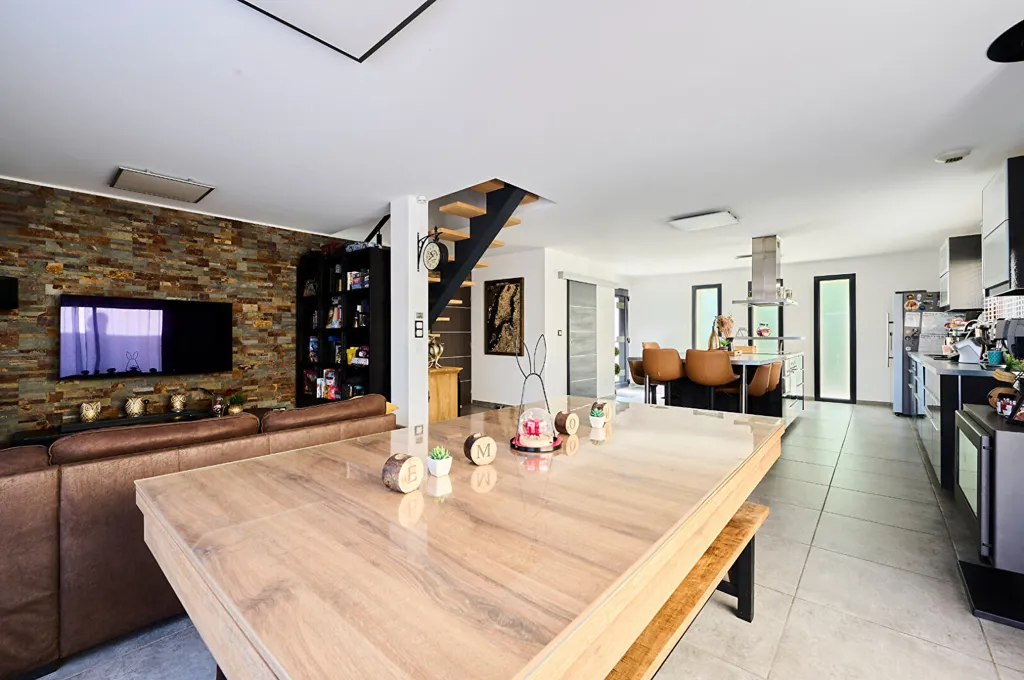 Soggiorno - Contemporary House with Pool near Dijon