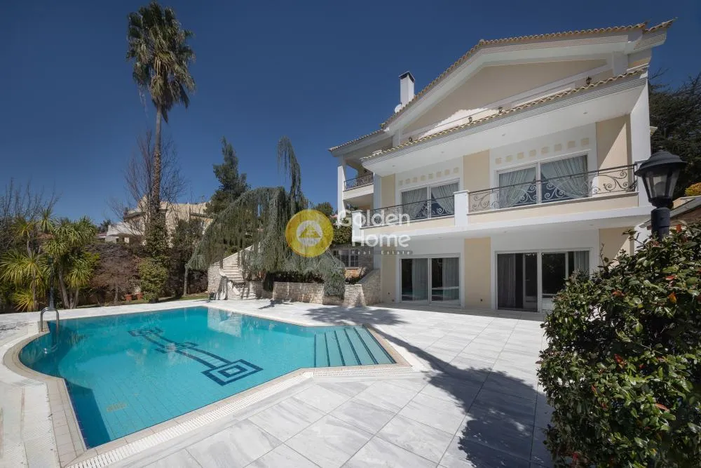Piscine - Modern Villa with Sea View in Dionysos Centre