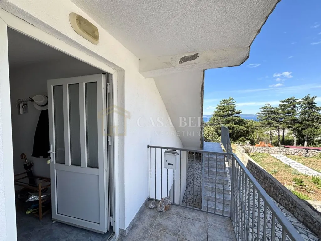 Balcon - Apartment with Sea View in Klenovica