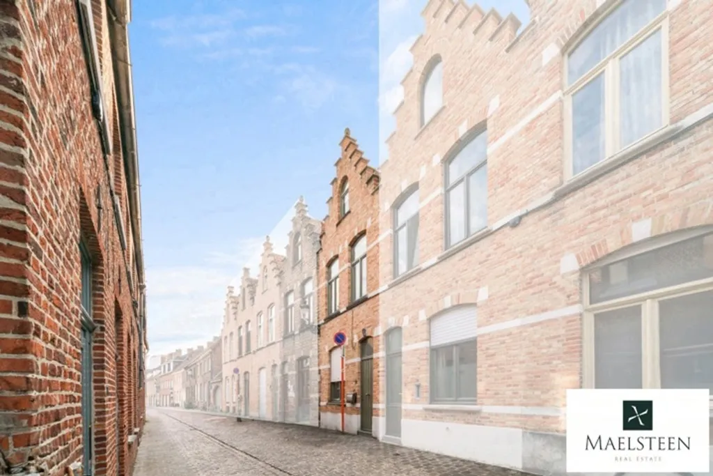 Extérieur - Maison historique avec terrasse à Bruges