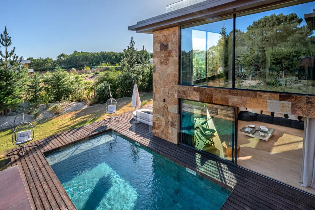 Pool - Modern Villa with Sea View in Troia Resort