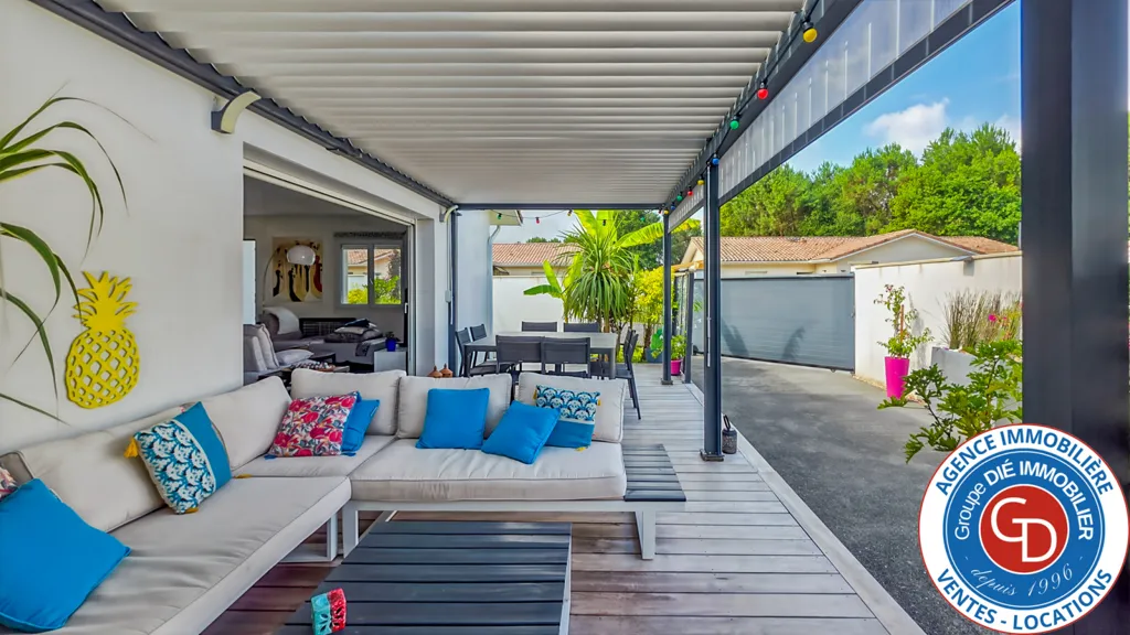 Terrass - Renovated Villa with Garden in Mios