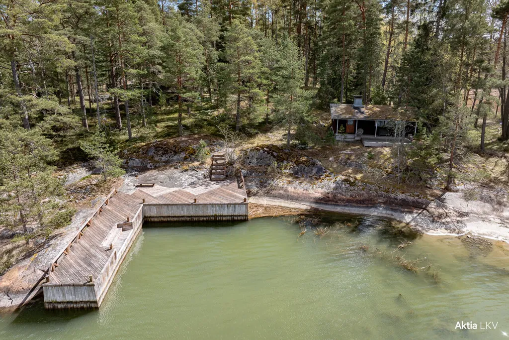 Vue aérienne - Cottage with Private Sauna on Ålö Island
