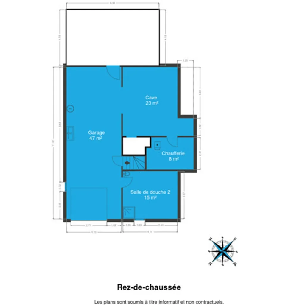 Plan - Villa Familiale avec Piscine à Cornesse