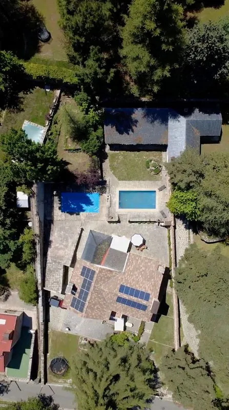 Õhuvaade - Chalet with Pool and Terrace in Navacerrada