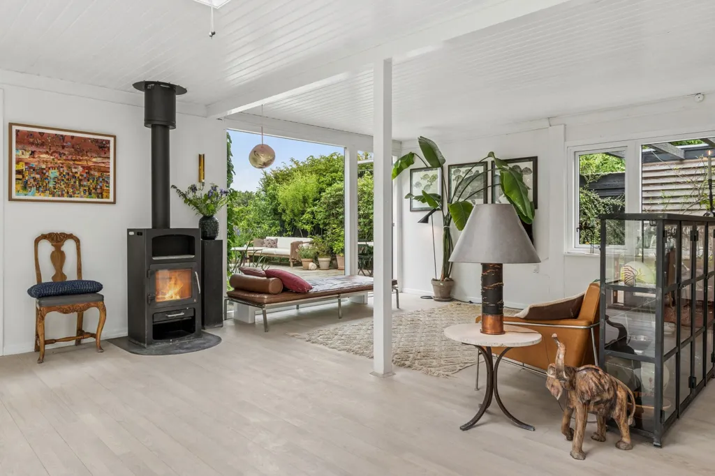 Soggiorno - Villa with Park View in Søllerød