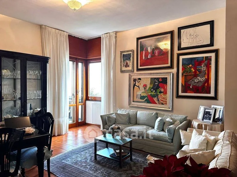Soggiorno - Spacious Apartment with Balconies in Salerno