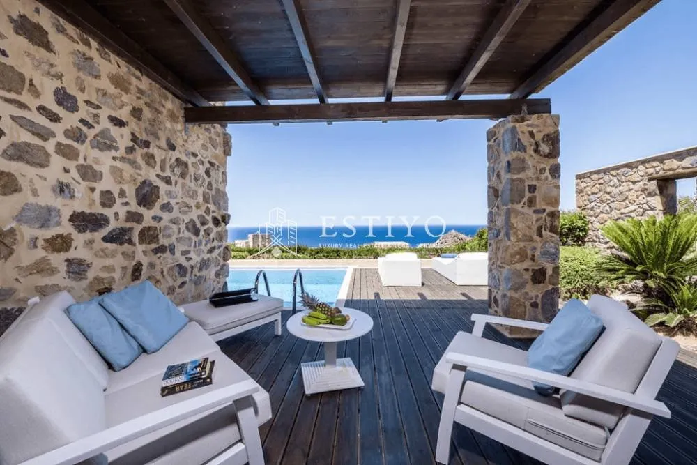 Terrass - Villa with Sea View in N. Chania, Chania