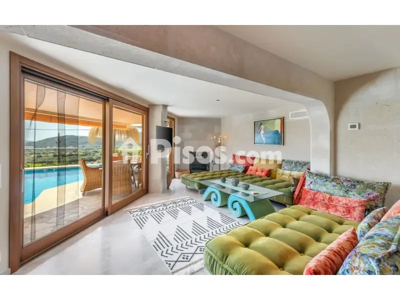 Soggiorno - Villa with Mountain and Sea Views in Pollensa