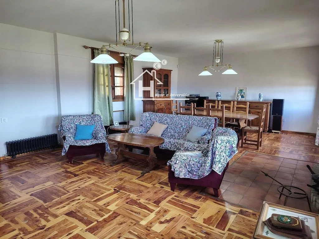 Living Room - Chalet with Large Plot in Trijueque