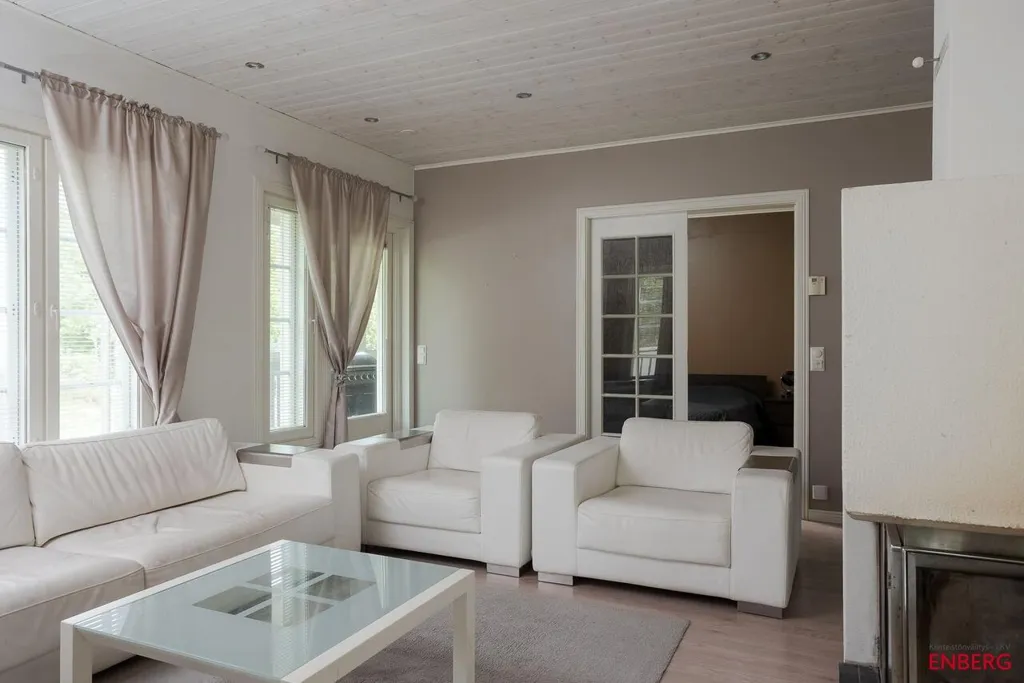Séjour - Spacious Detached House with Sauna in Seunavuori
