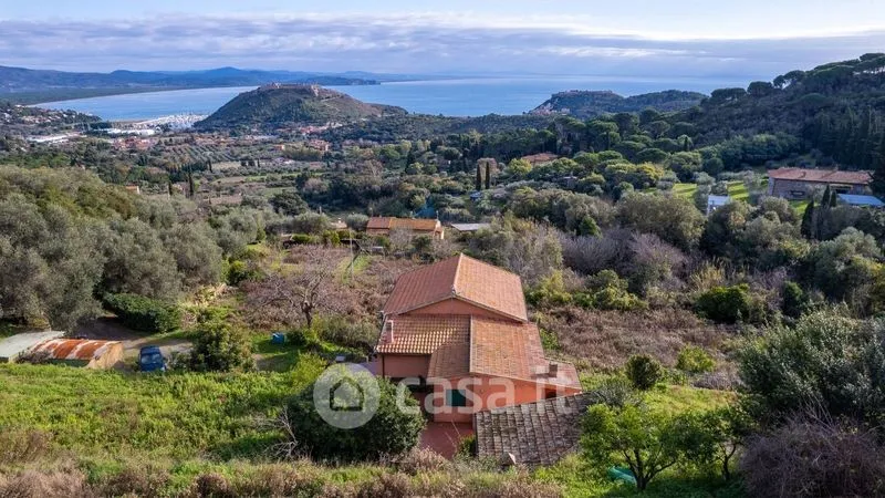 Vue aérienne - Villa with Sea View in Monte Argentario