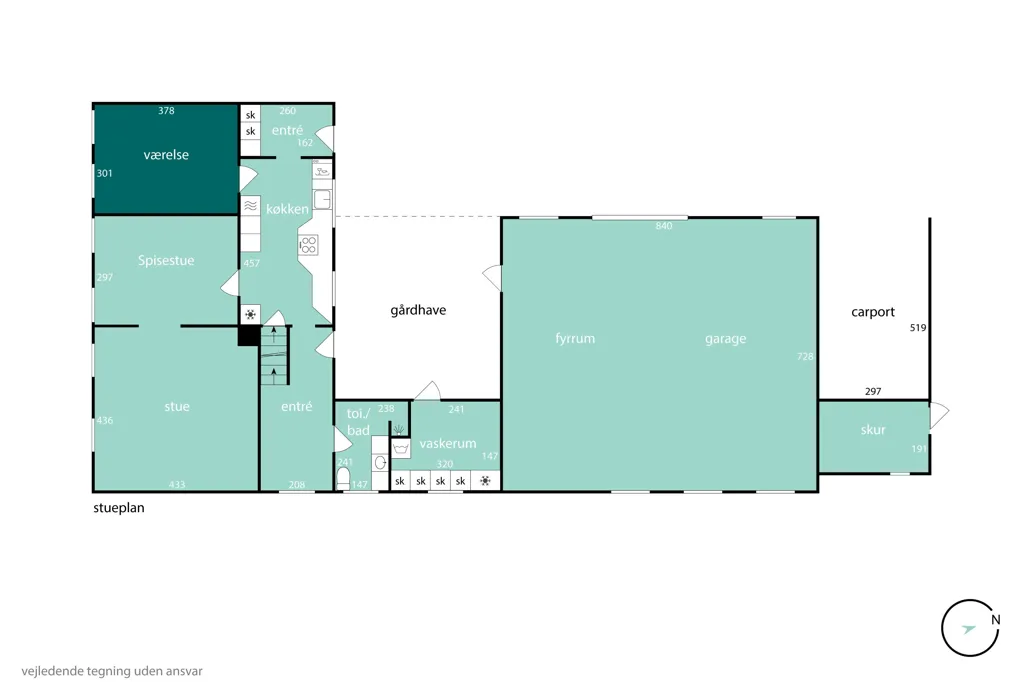Maison 4 pièces à Frørup