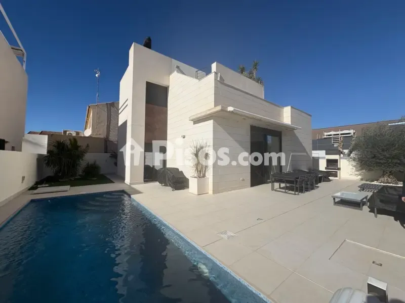 Piscina - Chalet with Private Pool in Pilar de la Horadada