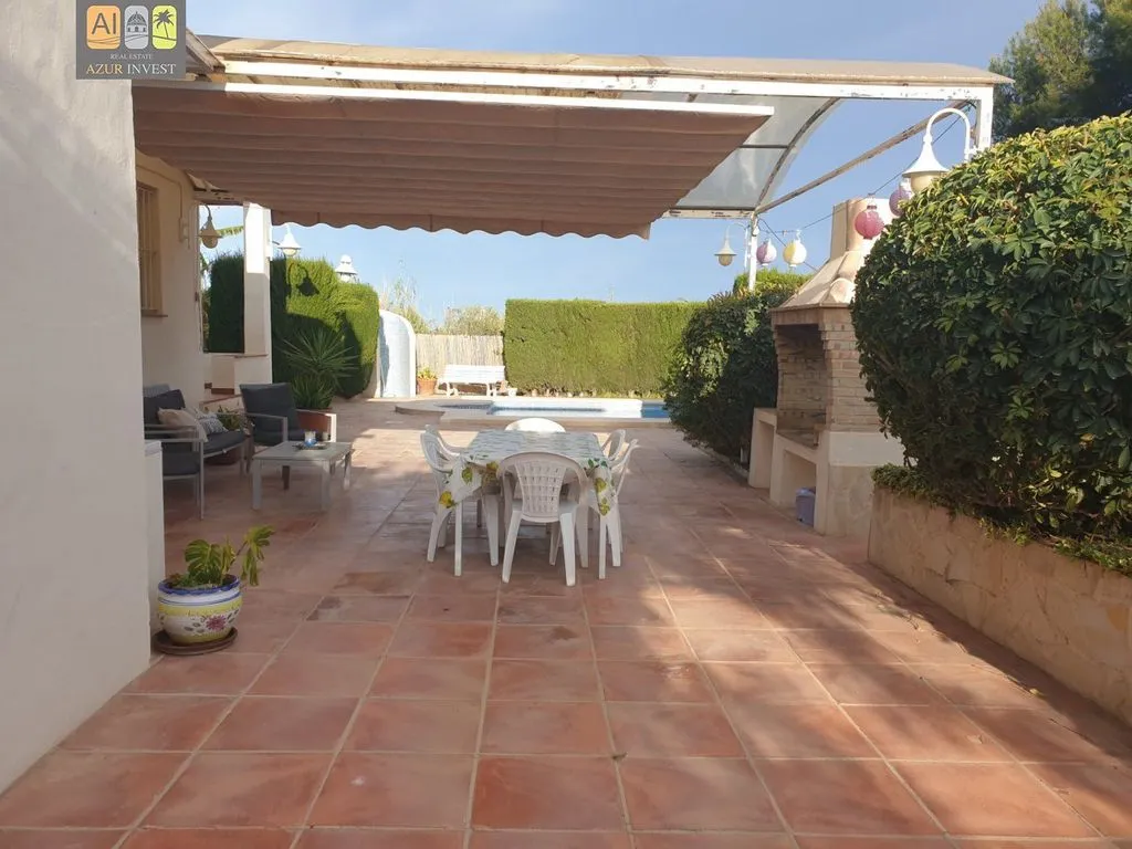 Terrasse - Chalet with Sea Views and Pool in Planet