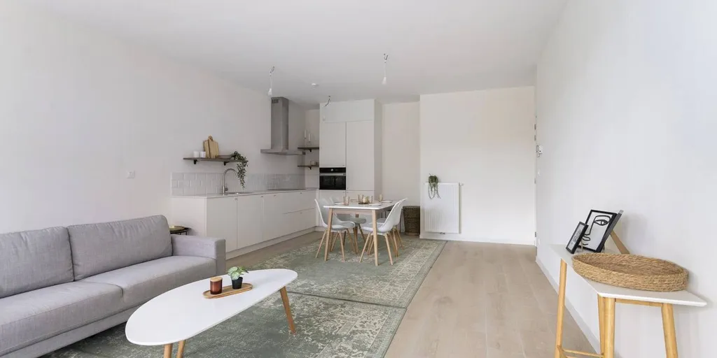 Séjour - Appartement avec vue parc à Boom