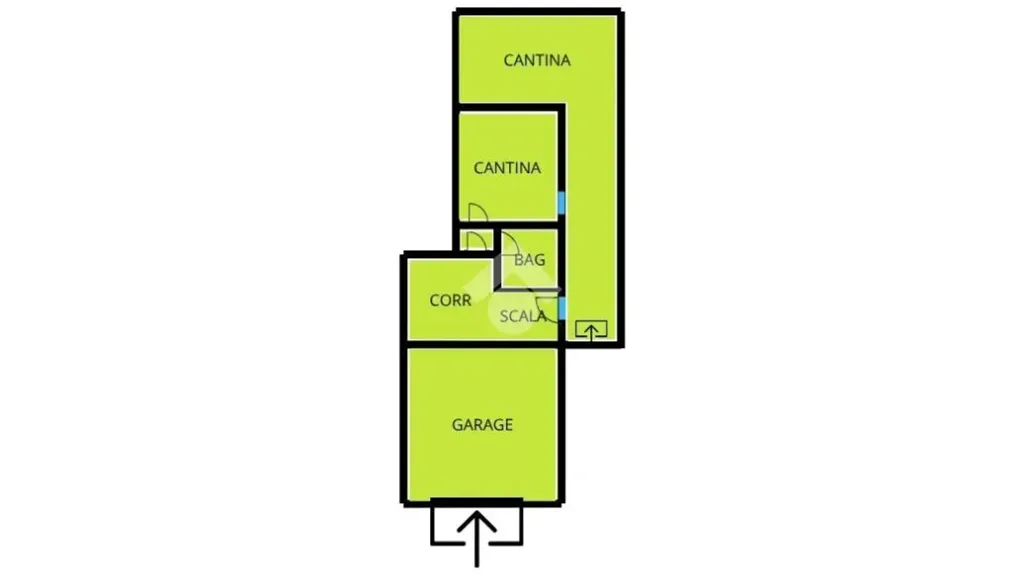 Plan - Panoramic Apartment with Garden in Civitanova Marche