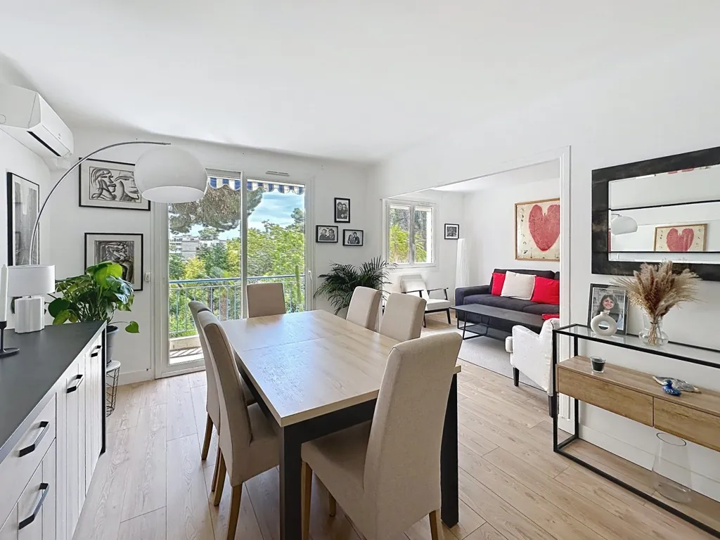 Salle à manger - Appartement 4 Pièces avec Vue Mer à Cannes