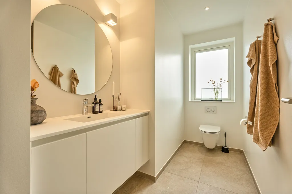 Salles de bain - Maison 5 pièces à Juelsminde