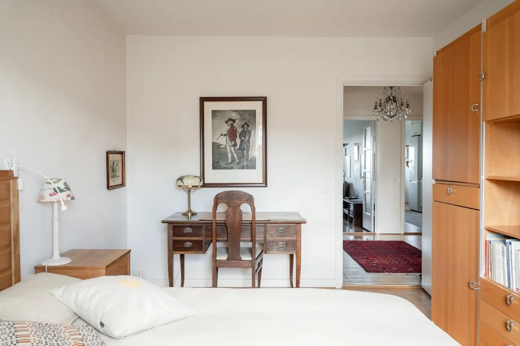 Camere da letto - Three-Room Apartment with Glass Balcony in Malmö