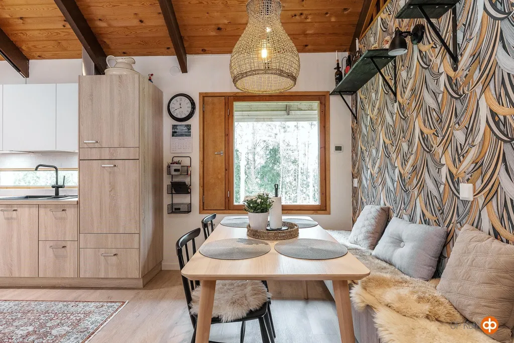 Cucina - Architectural House with Garden in Halikko