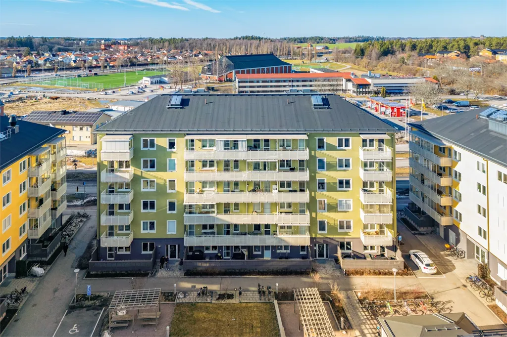 Õhuvaade - Modern Apartment with Balcony in Stockholm