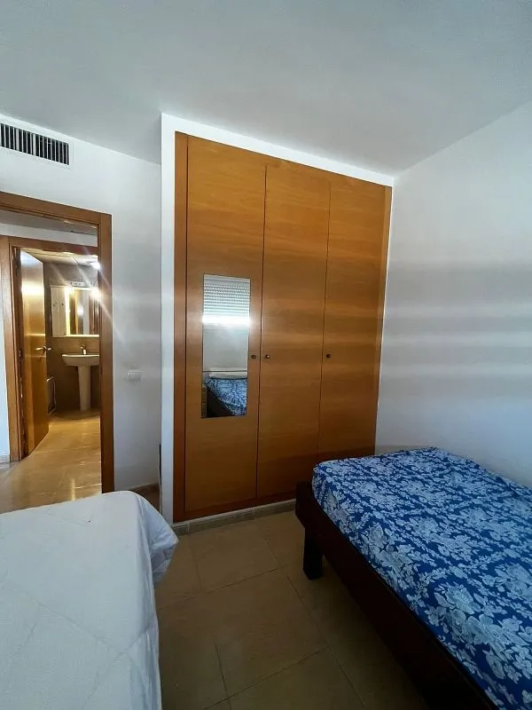 Bedrooms - Apartment with Sea View in Cala de Bou