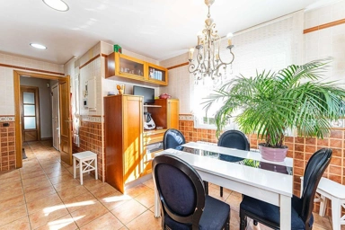 Dining Room - Semi-Detached Chalet with Pool in Alpedrete