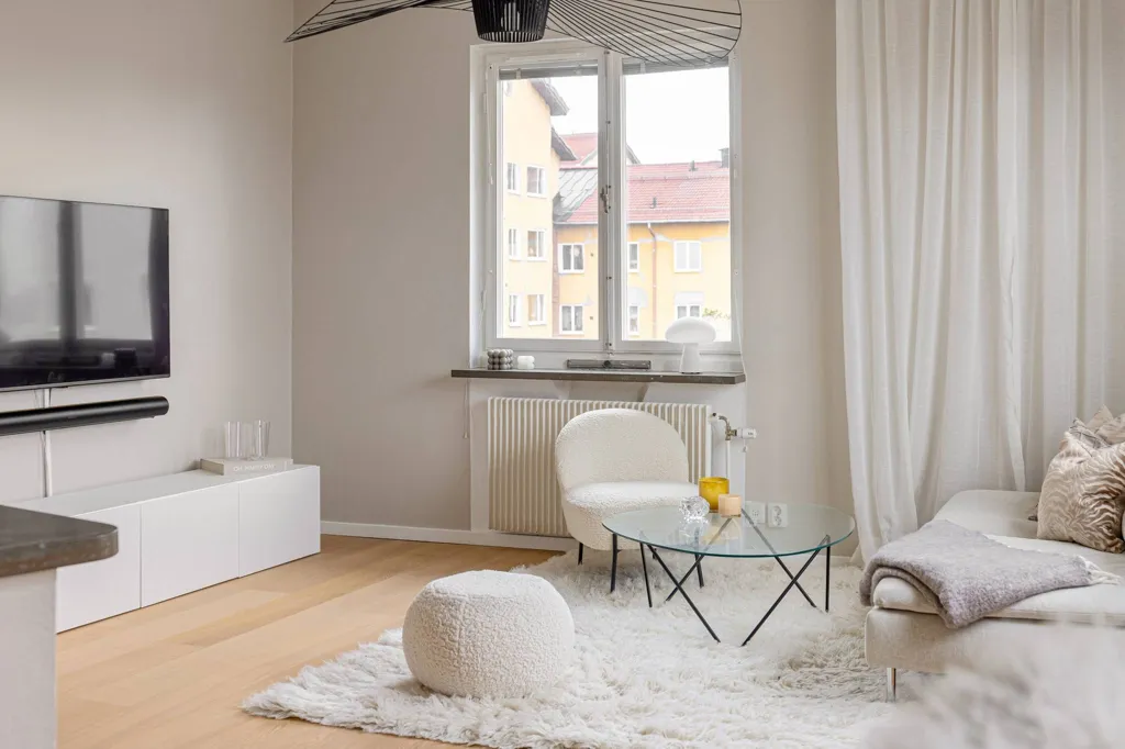 Séjour - Renovated Apartment with Mälaren View in Södermalm