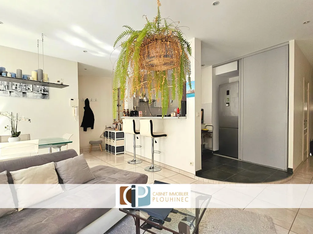 Séjour - Appartement T3 avec Balcon au Cœur de Mâcon