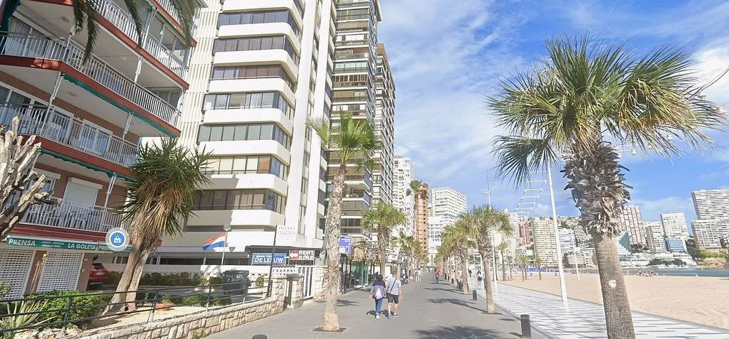 Studio with Sea View and Terrace in Benidorm