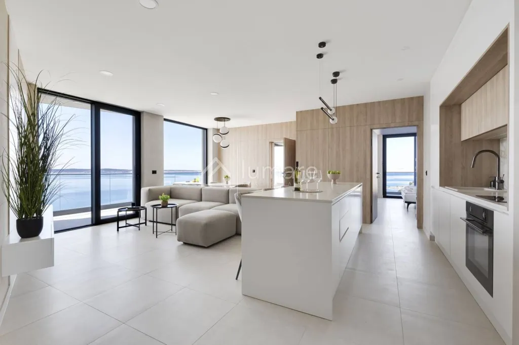 Cucina - Luxury Apartment with Sea View in Ražanac