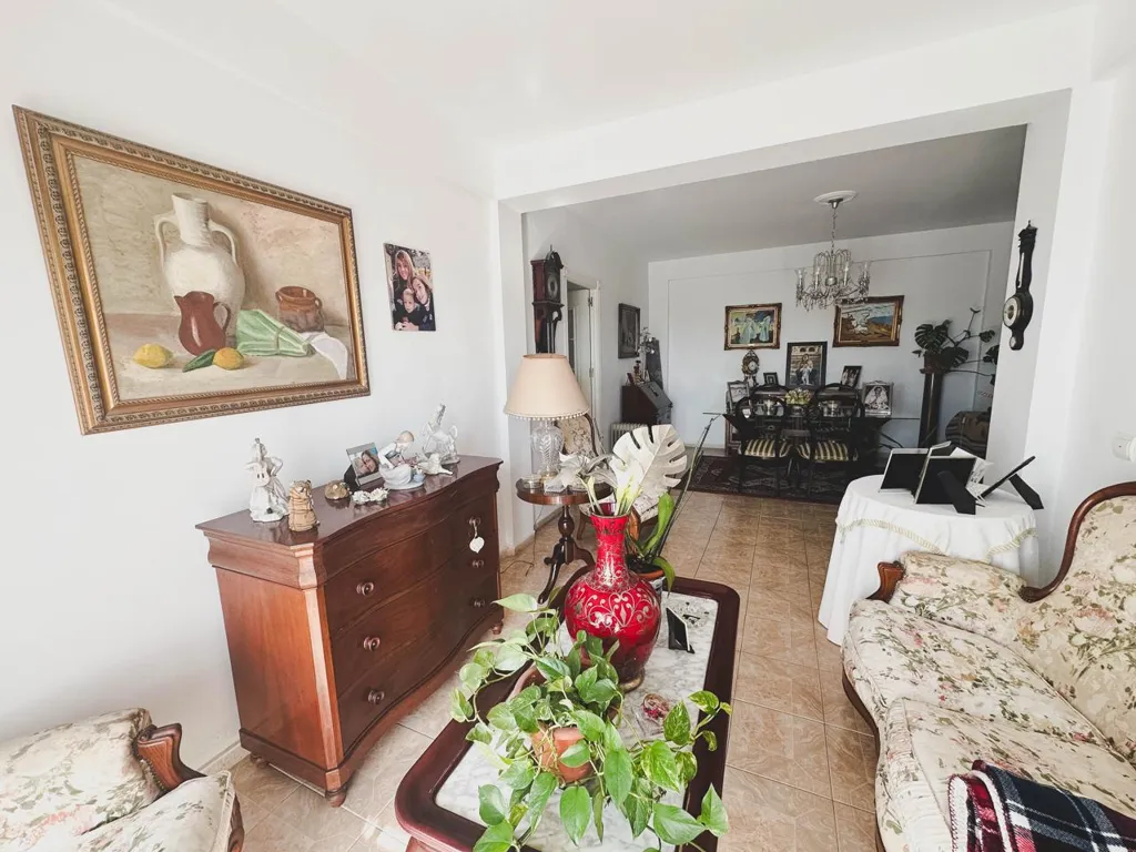 Living Room - Seafront Apartment with Balcony in Cádiz