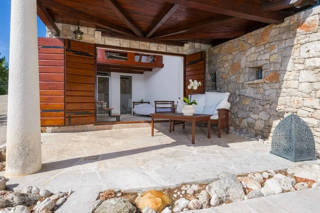 Terrasse - Villa with Sea View in Postira