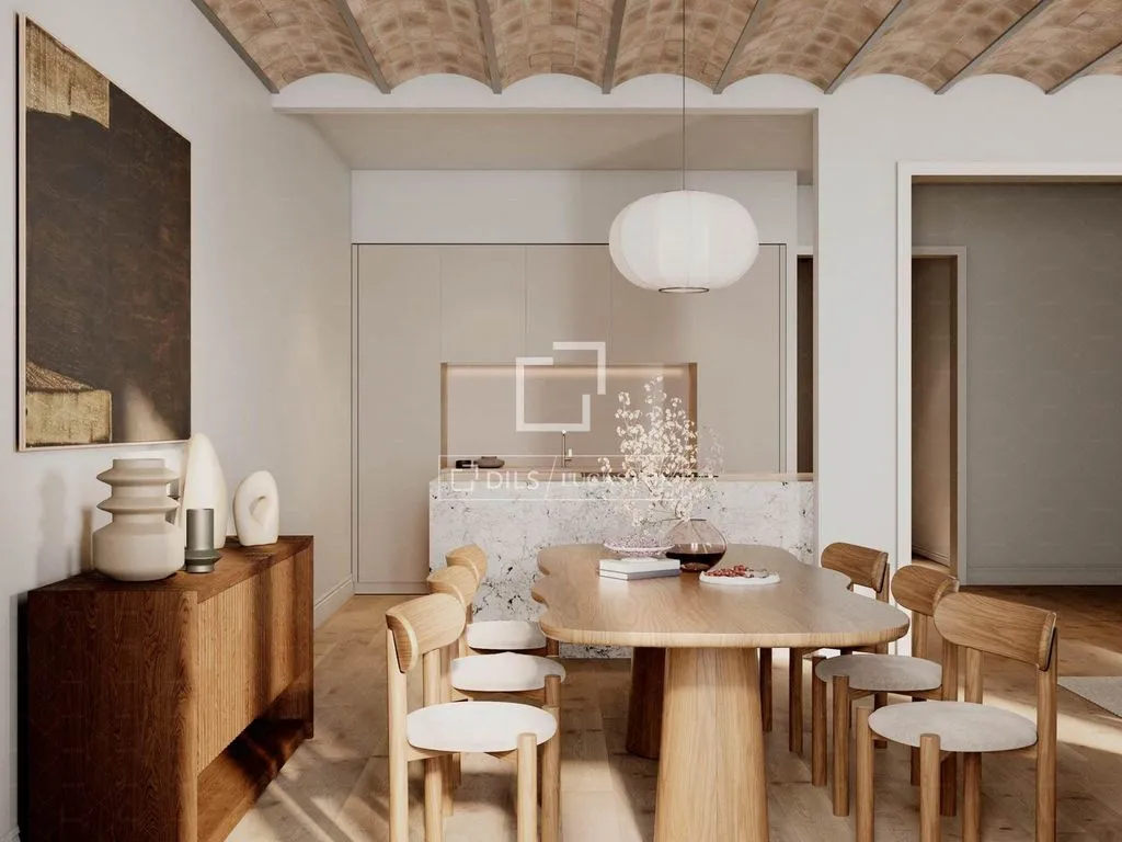 Salle à manger - Luxury Apartment with Historic Character in Eixample Right
