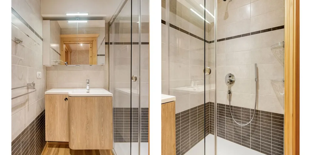 Salles de bain - Appartement en Alpenlandse Stijl avec Terrasse à Hasselt-Centre