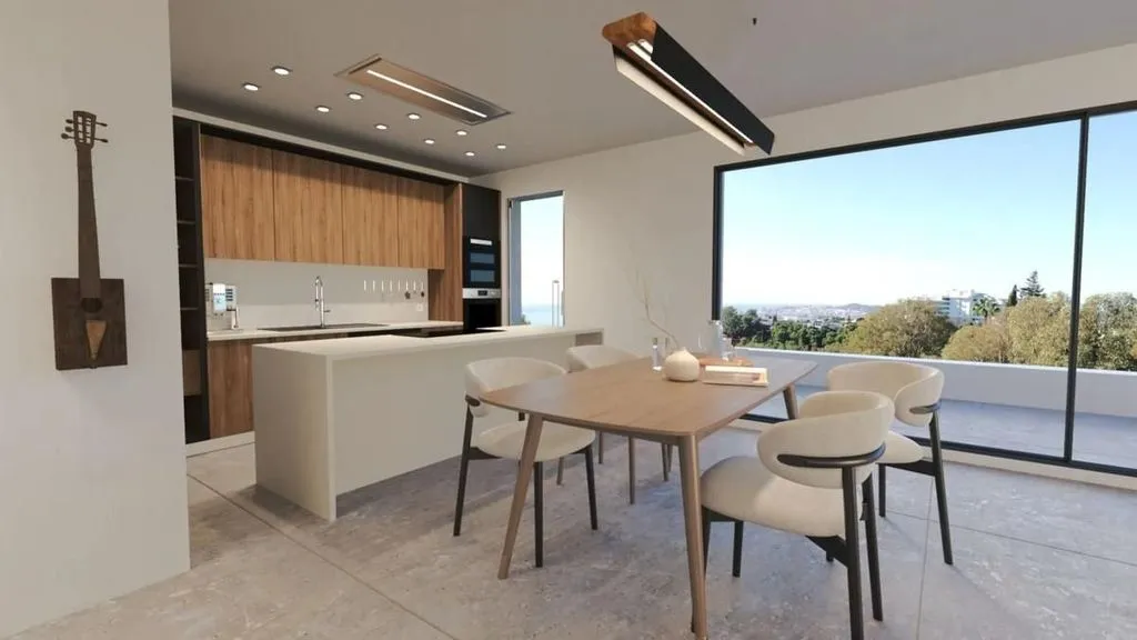 Dining Room - Contemporary Villa with Sea View in Fuengirola