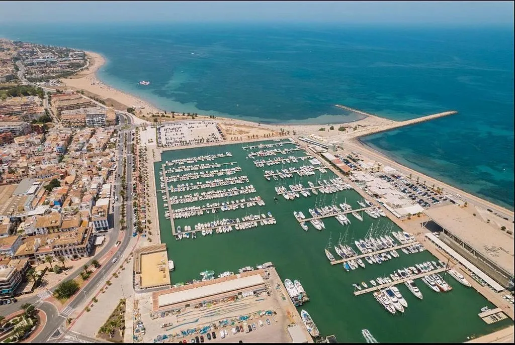 Vue aérienne - Apartment with Terrace in Denia's Urban Centre