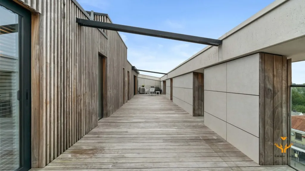 Terrass - Penthouse with Water View in Berlare