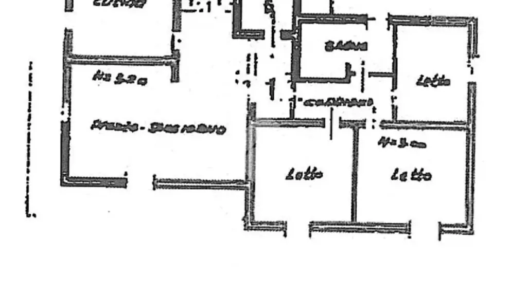 Plan - Villa with Garden in Borgo Virgilio