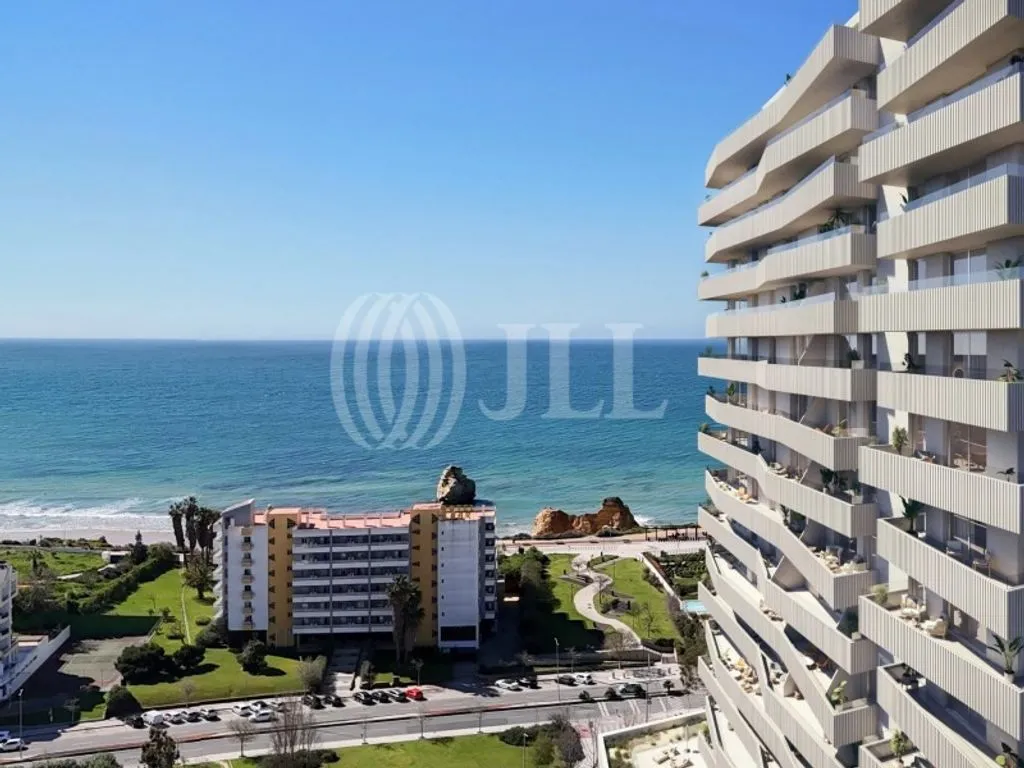 Vue aérienne - New 1-Bed Flat with Pool in Portimão