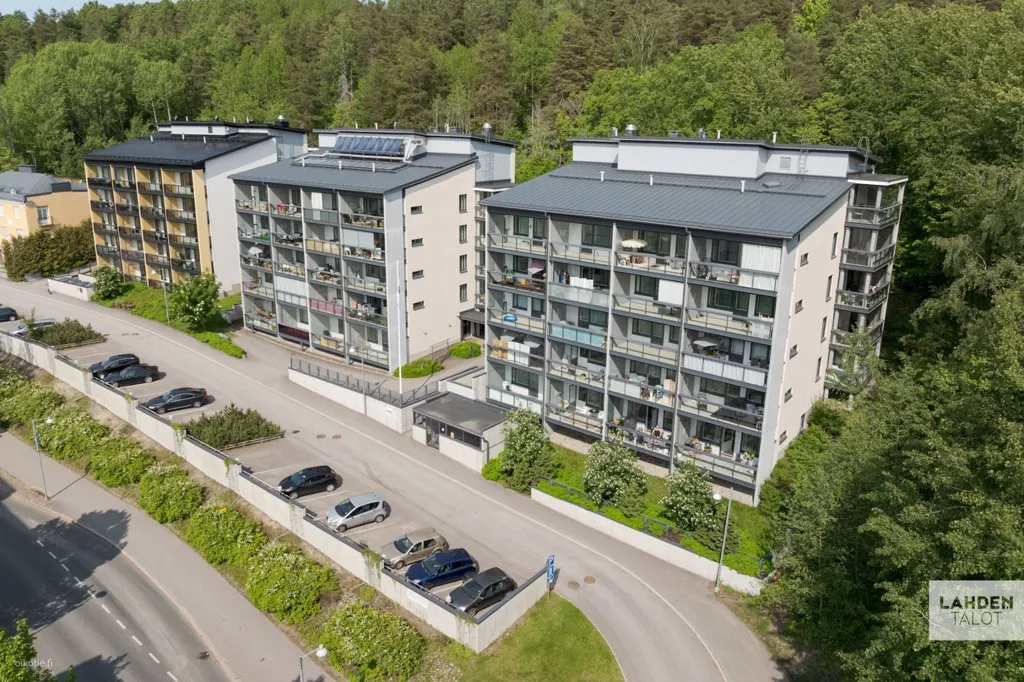 Vista aerea - Modern Apartment with Balcony in Lahti