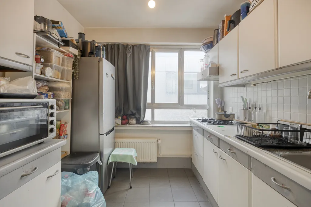 Cuisine - Appartement Lumineux avec Terrasses à Strombeek