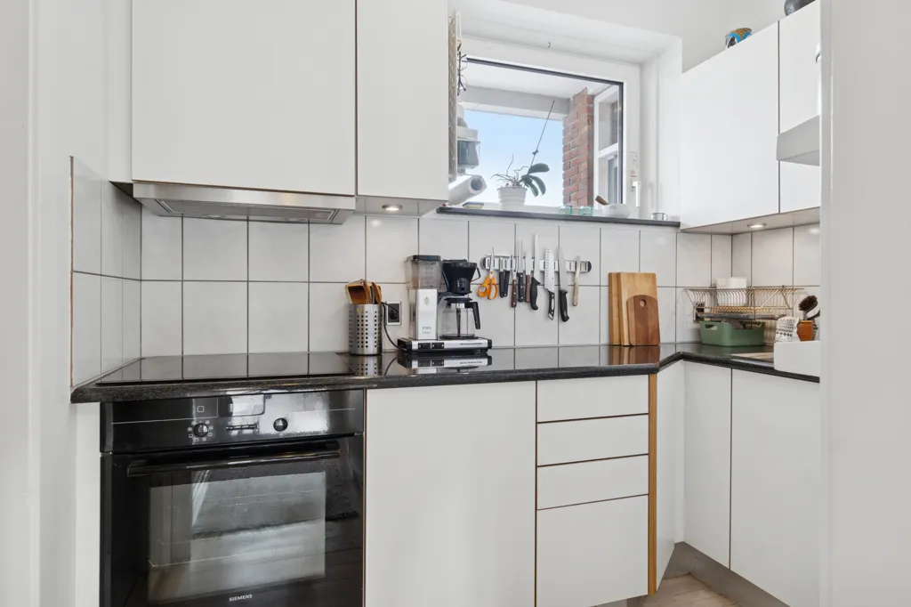 Cuisine - Apartment with South-Facing Garden in Birkerød