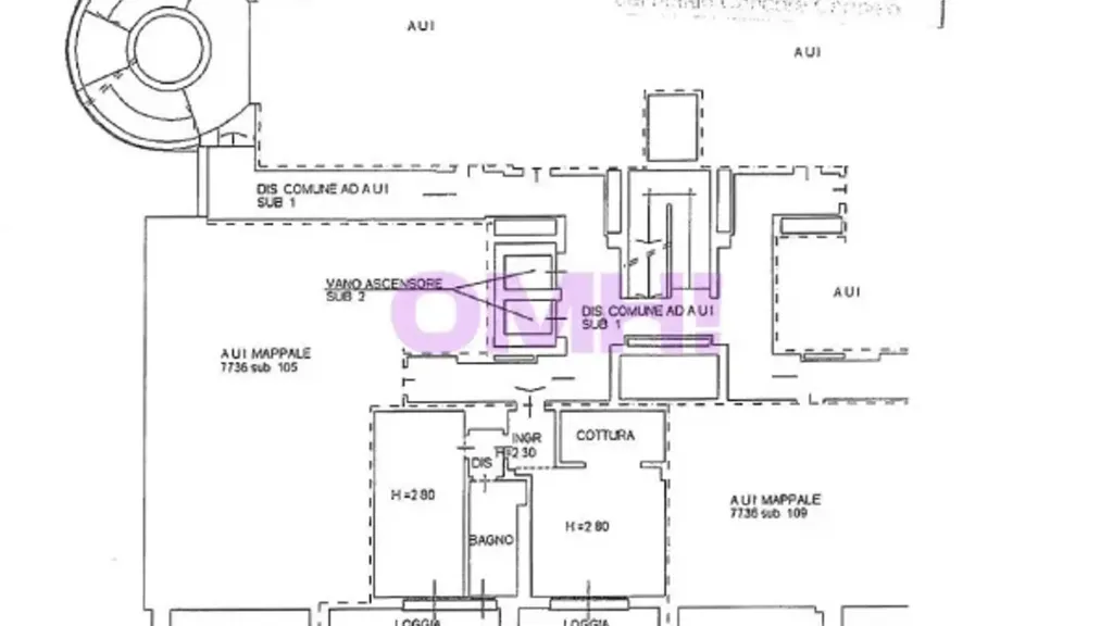 Plaan - Luxury Attico with West View in Gallarate