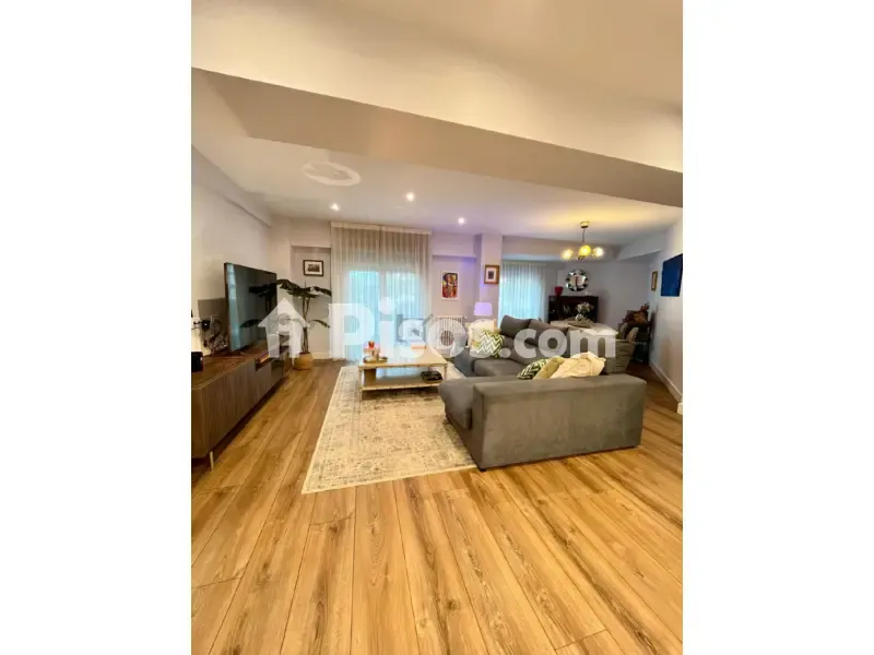 Living Room - Modern Flat with Balcony in León